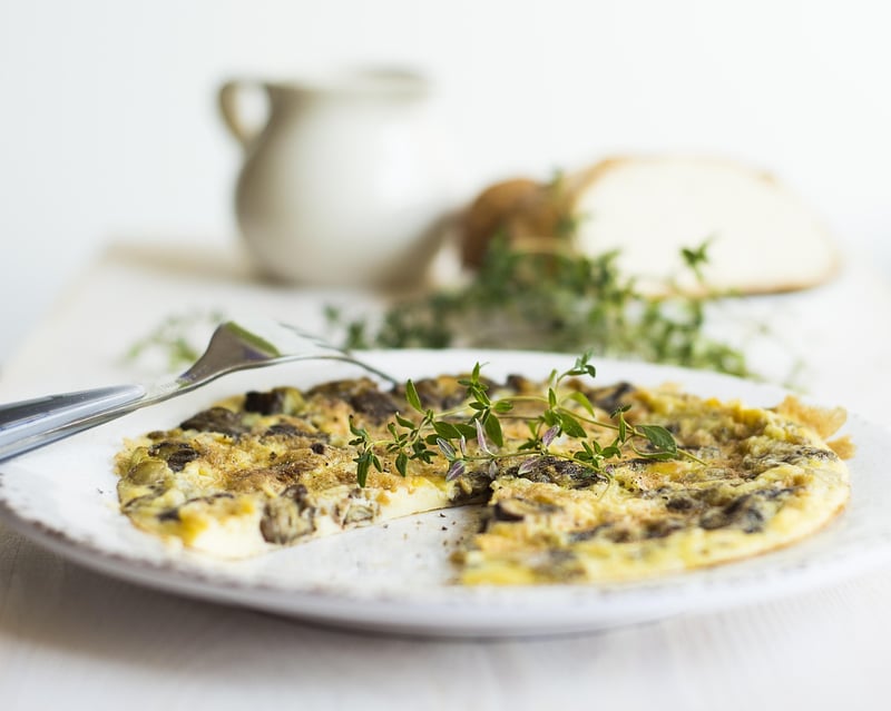 Kimchi Omelette
